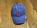 Upcycling Cap blau