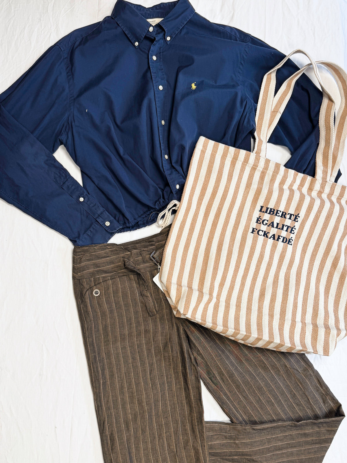 Shopper FCKAFDÉ gestreift